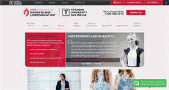 Desktop Screenshot of apm.edu.au